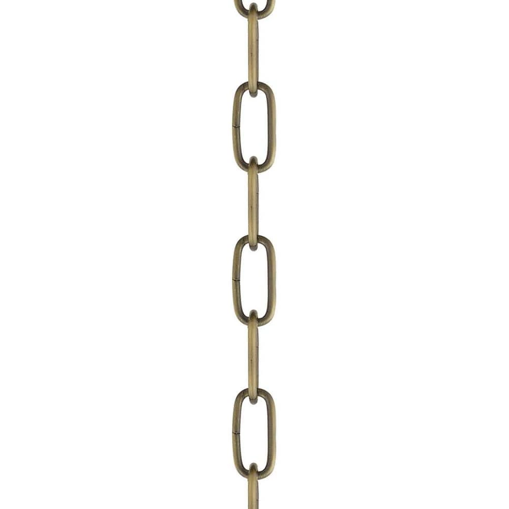 Antique Brass Standard Decorative Chain by Livex Lighting 1 Antique Brass Standard Decorative Chain by Livex Lighting