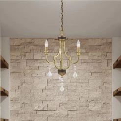 Glendale 3 Light Antique Brass Mini Chandelier by Livex Lighting -Livex Lighting shop antique brass livex lighting chandeliers 41273 01 40 1000