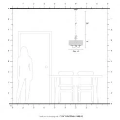 Brookdale 3-Light Antique Brass Pendant Chandelier with Fabric Shade by Livex Lighting -Livex Lighting shop antique brass livex lighting chandeliers 42983 01 76 1000