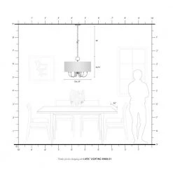 Blossom 7 Light Antique Brass Pendant Chandelier by Livex Lighting -Livex Lighting shop antique brass livex lighting chandeliers 49806 01 66 1000