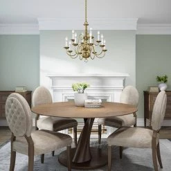 Williamsburgh 12 Light Antique Brass Chandelier by Livex Lighting -Livex Lighting shop antique brass livex lighting chandeliers 5012 01 a0 1000