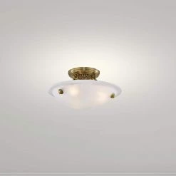 Oasis 3 Light Antique Brass Semi Flush Mount by Livex Lighting 14 Oasis 3 Light Antique Brass Semi Flush Mount by Livex Lighting -Livex Lighting shop antique brass livex lighting flush mount lights 4272 01 40 1000