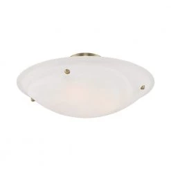 Oasis 4 Light Antique Brass Semi Flush Mount by Livex Lighting -Livex Lighting shop antique brass livex lighting flush mount lights 4275 01 1f 1000