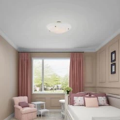 Oasis 4 Light Antique Brass Semi Flush Mount by Livex Lighting -Livex Lighting shop antique brass livex lighting flush mount lights 4275 01 a0 1000