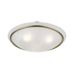 Newburgh 16 in. 3-Light Antique Brass Semi-Flush Mount with White Alabaster Glass by Livex Lighting -Livex Lighting shop antique brass livex lighting flush mount lights 4824 01 fa 1000