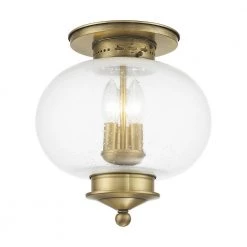 Harbor 3-Light Antique Brass Flush Mount by Livex Lighting 13 Harbor 3-Light Antique Brass Flush Mount by Livex Lighting -Livex Lighting shop antique brass livex lighting flush mount lights 5037 01 4f 1000