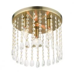 Elizabeth 3 Light Antique Brass Flush Mount by Livex Lighting 21 Elizabeth 3 Light Antique Brass Flush Mount by Livex Lighting -Livex Lighting shop antique brass livex lighting flush mount lights 51067 01 1f 1000