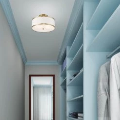 Park Ridge 2 Light Antique Brass Semi Flush Mount by Livex Lighting -Livex Lighting shop antique brass livex lighting flush mount lights 62627 01 1d 1000