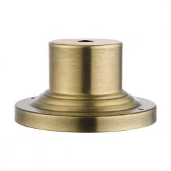 Providence Antique Brass Outdoor Pier Mount Adaptor by Livex Lighting