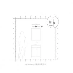 Aero 2 Light Antique Brass ADA Vanity Sconce by Livex Lighting -Livex Lighting shop antique brass livex lighting vanity lighting 15072 01 77 1000