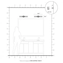 Banca 4.25 in. 2 Light Antique Brass Wall Sconce by Livex Lighting -Livex Lighting shop antique brass livex lighting vanity lighting 17282 01 66 1000