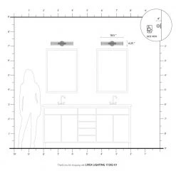 Banca 4.25 in. 2 Light Antique Brass Wall Sconce by Livex Lighting -Livex Lighting shop antique brass livex lighting vanity lighting 17282 01 77 1000