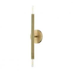 Monaco 2 Light Antique Brass ADA Sconce by Livex Lighting 17 Monaco 2 Light Antique Brass ADA Sconce by Livex Lighting -Livex Lighting shop antique brass livex lighting vanity lighting 46981 01 c3 1000