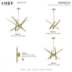 Monaco 2 Light Antique Brass ADA Sconce by Livex Lighting 23 Monaco 2 Light Antique Brass ADA Sconce by Livex Lighting -Livex Lighting shop antique brass livex lighting vanity lighting 46981 01 d4 1000