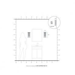 Elizabeth 1 Light Antique Brass ADA Sconce by Livex Lighting -Livex Lighting shop antique brass livex lighting vanity lighting 51061 01 66 1000