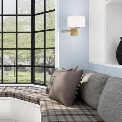 Swing Arm Wall Lamps 1 Light Antique Brass Swing Arm Wall Lamp by Livex Lighting -Livex Lighting shop antique brass livex lighting wall lamps 40036 01 1d 1000