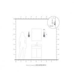 Williamsburgh 1-Light Antique Brass Wall Sconce by Livex Lighting -Livex Lighting shop antique brass livex lighting wall sconces 5001 01 44 1000