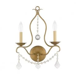 Chesterfield 2 Light Antique Gold Leaf Wall Sconce by Livex Lighting 20 Chesterfield 2 Light Antique Gold Leaf Wall Sconce by Livex Lighting -Livex Lighting shop antique gold leaf livex lighting wall sconces 6422 48 c3 1000