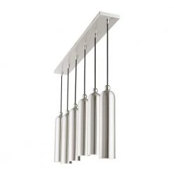 Ardmore 6 Light Brushed Nickel Linear Pendant by Livex Lighting -Livex Lighting shop ardmore livex lighting chandeliers 46757 91 fa 1000
