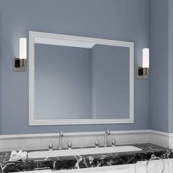 Aero 1 Light Black Chrome ADA Wall Sconce by Livex Lighting 17 Aero 1 Light Black Chrome ADA Wall Sconce by Livex Lighting -Livex Lighting shop black chrome livex lighting vanity lighting 10101 46 1d 1000