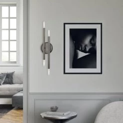 Soho 5.125 in. Black Chrome ADA 4-Light Sconce by Livex Lighting -Livex Lighting shop black chrome livex lighting vanity lighting 46771 46 1d 1000