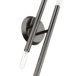 Soho 5.125 in. Black Chrome ADA 4-Light Sconce by Livex Lighting -Livex Lighting shop black chrome livex lighting vanity lighting 46771 46 76 1000