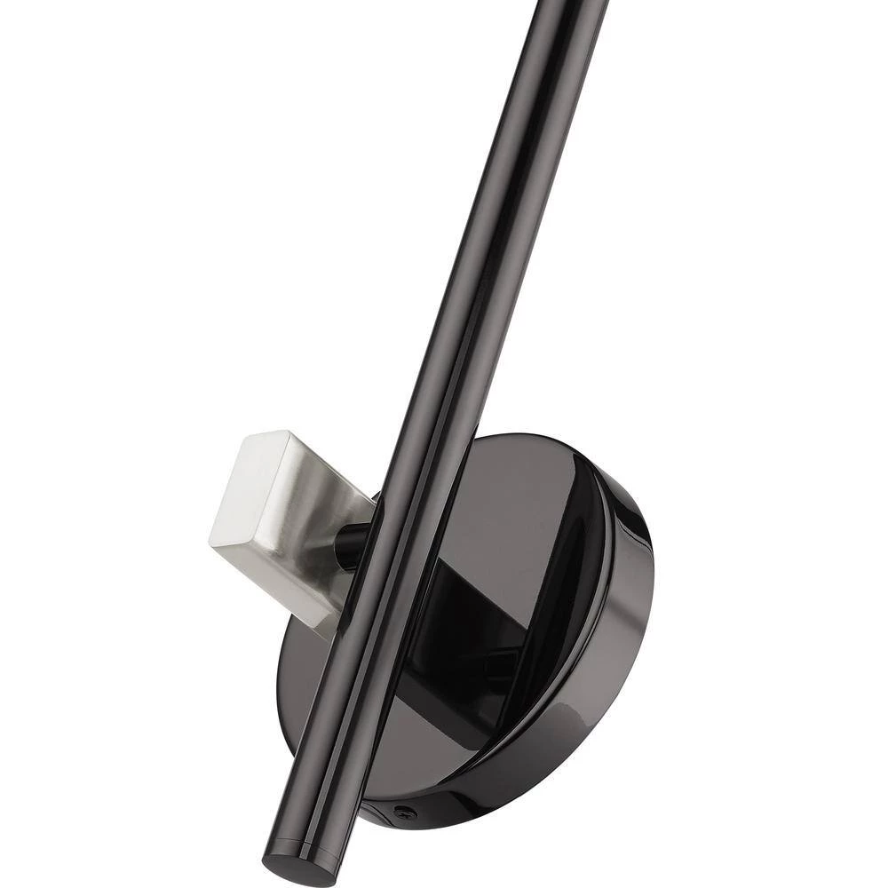 Denmark 1 Light Black Chrome ADA Single Sconce by Livex Lighting 11 Denmark 1 Light Black Chrome ADA Single Sconce by Livex Lighting - Image 11
