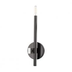 Denmark 1 Light Black Chrome ADA Single Sconce by Livex Lighting 17 Denmark 1 Light Black Chrome ADA Single Sconce by Livex Lighting -Livex Lighting shop black chrome livex lighting vanity lighting 49341 46 c3 1000