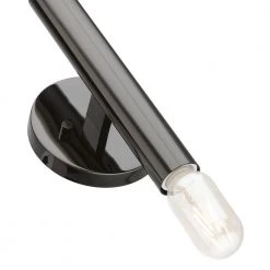 Copenhagen 5.125 in. 2-Light Black Chrome ADA Sconce by Livex Lighting -Livex Lighting shop black chrome livex lighting vanity lighting 51132 46 fa 1000