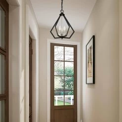 Prism 3 Light Black with Brushed Nickel Cluster Convertible Semi Flush/Pendant by Livex Lighting 16 Prism 3 Light Black with Brushed Nickel Cluster Convertible Semi Flush/Pendant by Livex Lighting -Livex Lighting shop black livex lighting chandeliers 40923 04 1d 1000