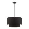 Bainbridge 3 Light Black Pendant by Livex Lighting