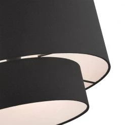 Bainbridge 3 Light Black Pendant by Livex Lighting -Livex Lighting shop black livex lighting chandeliers 45668 04 fa 1000