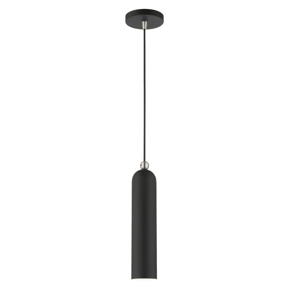 Ardmore 1 Light Black Pendant by Livex Lighting 1 Ardmore 1 Light Black Pendant by Livex Lighting