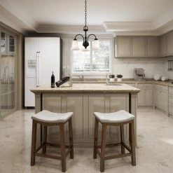 Ridgedale 3 Light Black Convertible Dinette Chandelier/Ceiling Mount by Livex Lighting -Livex Lighting shop black livex lighting chandeliers 6464 04 a0 1000