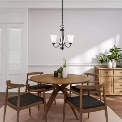 Ridgedale 3 Light Black Convertible Mini Chandelier/Ceiling Mount by Livex Lighting -Livex Lighting shop black livex lighting chandeliers 6473 04 a0 1000