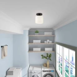 Meridian 1 Light Black Semi Flush Mount by Livex Lighting 12 Meridian 1 Light Black Semi Flush Mount by Livex Lighting -Livex Lighting shop black livex lighting flush mount lights 41094 04 40 1000