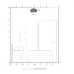 Noria 2 Light Black Semi Flush Mount by Livex Lighting -Livex Lighting shop black livex lighting flush mount lights 46267 04 77 1000