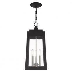 Oslo 3 Light Black Outdoor Pendant Lantern by Livex Lighting 15 Oslo 3 Light Black Outdoor Pendant Lantern by Livex Lighting -Livex Lighting shop black livex lighting outdoor pendant lights 20857 04 4f 1000