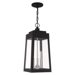 Oslo 3 Light Black Outdoor Pendant Lantern by Livex Lighting 14 Oslo 3 Light Black Outdoor Pendant Lantern by Livex Lighting -Livex Lighting shop black livex lighting outdoor pendant lights 20857 04 c3 1000