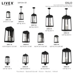 Oslo 3 Light Black Outdoor Pendant Lantern by Livex Lighting 19 Oslo 3 Light Black Outdoor Pendant Lantern by Livex Lighting -Livex Lighting shop black livex lighting outdoor pendant lights 20857 04 d4 1000