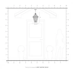 Georgetown 3 Light Black Outdoor Pendant Lantern by Livex Lighting -Livex Lighting shop black livex lighting outdoor pendant lights 2365 04 66 1000