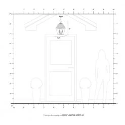 Mansfield 2 Light Black Outdoor Pendant Lantern by Livex Lighting -Livex Lighting shop black livex lighting outdoor pendant lights 27217 04 66 1000