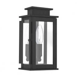 Princeton 1 Light Black Outdoor Wall Sconce by Livex Lighting -Livex Lighting shop black livex lighting outdoor sconces 20191 04 c3 1000
