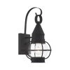 Newburyport 1 Light Black Outdoor Wall Sconce by Livex Lighting