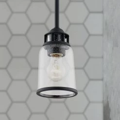 Lawrenceville 1 Light Black Pendant by Livex Lighting -Livex Lighting shop black livex lighting pendant lights 40021 04 a0 1000