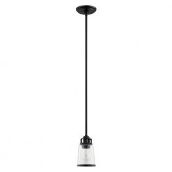 Lawrenceville 1 Light Black Pendant by Livex Lighting -Livex Lighting shop black livex lighting pendant lights 40021 04 c3 1000