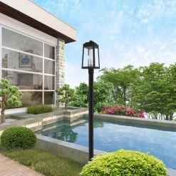 Oslo 3 Light Black Outdoor Post Top Lantern by Livex Lighting -Livex Lighting shop black livex lighting post light sets 20856 04 40 1000