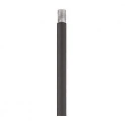 Black 12" Length Rod Extension Stem by Livex Lighting