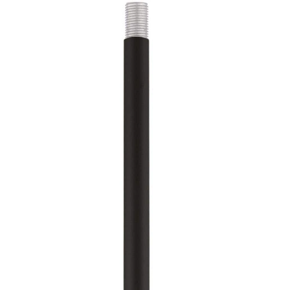 Black 12" Length Rod Extension Stems by Livex Lighting 1 Black 12" Length Rod Extension Stems by Livex Lighting
