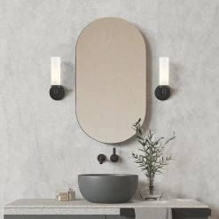 Aero 1 Light Black ADA Single Sconce by Livex Lighting -Livex Lighting shop black livex lighting vanity lighting 10103 04 1d 1000